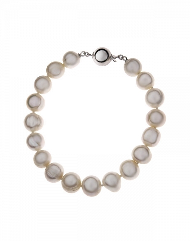 ﻿bransoletka srebro 925 ﻿i naturalne perły
