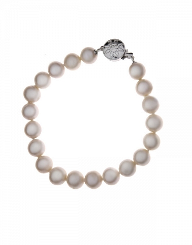 ﻿bransoleta srebro 925 ﻿i naturalne perły