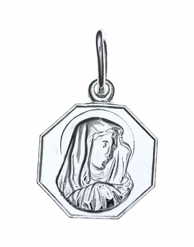 Komplet medalik + łańcuszek 45cm srebro pr.925