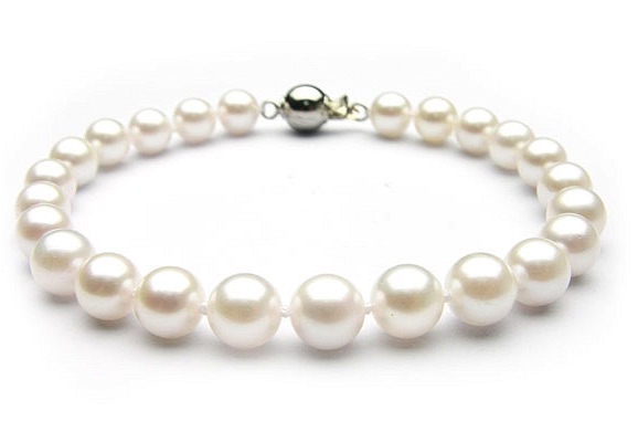 bransoletka z perlami